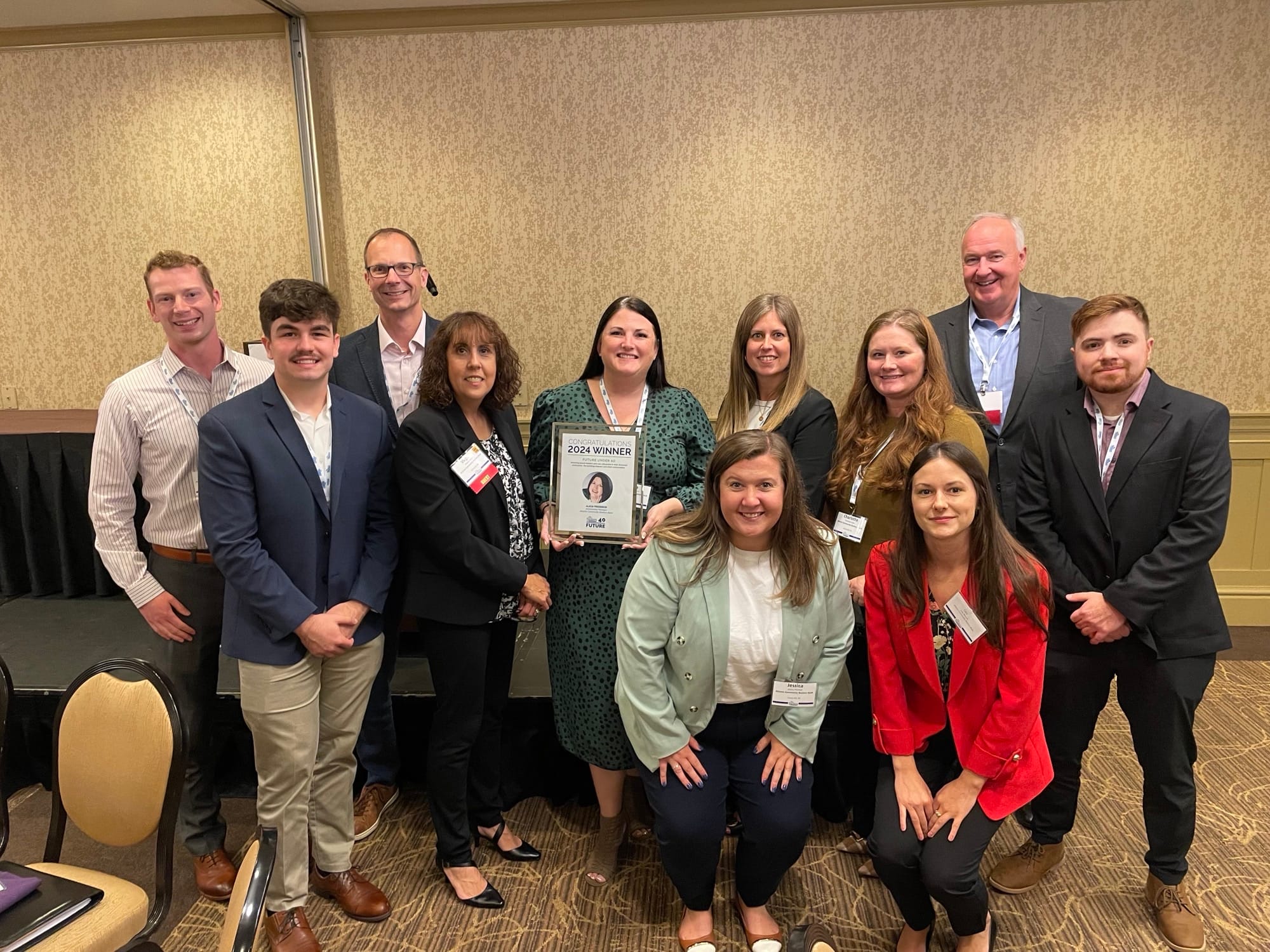 alicia fredrick and team